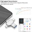 4 in 1 128GB USB 3.0 Flash Drive with OTG Function - 2
