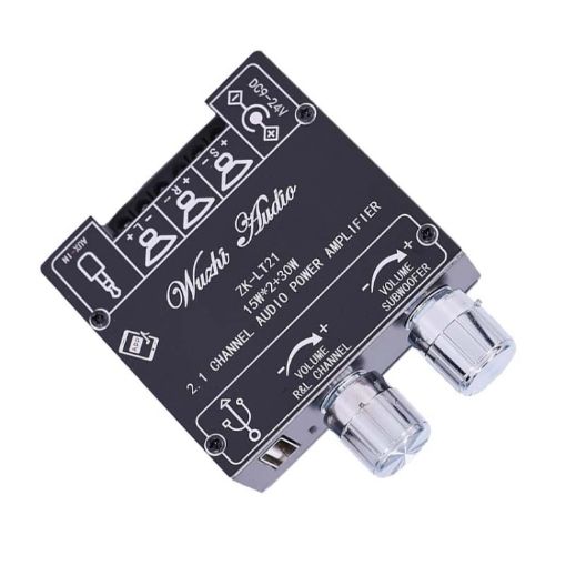 ZK-LT21 Mini Bluetooth 5.1 Audio Module with Power Amplifier - 1