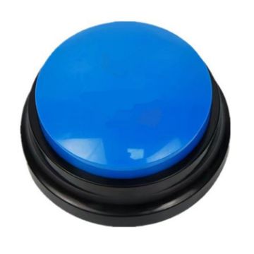 Pet Communication Button Dog Vocal Box Recording Vocalizer, Dark Blue - 1