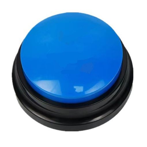 Pet Communication Button Dog Vocal Box Recording Vocalizer, Dark Blue - 1