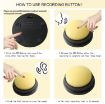 Pet Communication Button Dog Vocal Box Recording Vocalizer, Dark Blue - 7