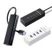USB 2.0 Ports HUB Converter - 4 Ports, 15cm Cable Length - 2