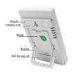 LCD Digital Weather Station Thermometer Hygrometer - Indoor/Outdoor Temperature & Humidity Meter - 4