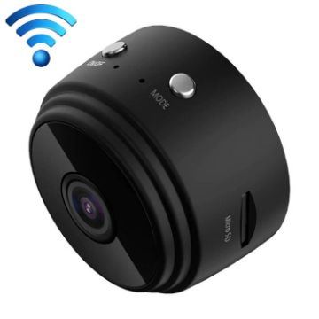 Black A9 1080P WiFi IP Action Camera Mini DV - 1