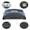 YCX-003 Solar Charging Controller 30-100A with LED Screen & Dual USB Port - 5