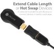 HDMI 19 Pin Female to Female Adapter - Black - 4