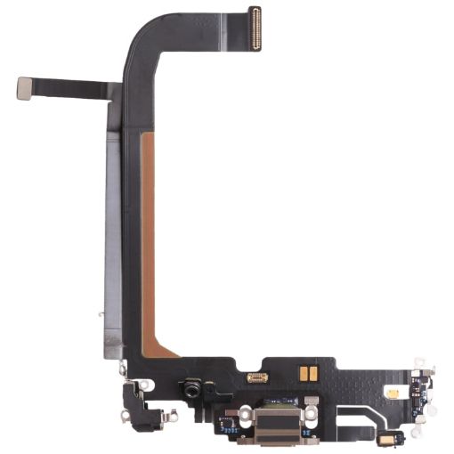 Charging Port Flex Cable for iPhone 13 Pro Max - Gold - 1