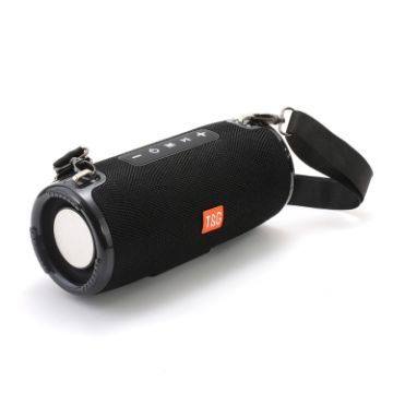 Picture of T&G TG324 High Power Waterproof Portable Bluetooth Speaker Support FM/TF Card (Black)