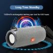 T&G TG324 High Power Waterproof Bluetooth Speaker - Black - 2
