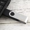 128GB Twister USB 3.0 Flash Disk USB Flash Drive - Black - 8