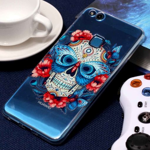 Huawei P10 Lite Ghost Pattern TPU Case - 1