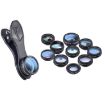 APEXEL APL-DG10 Lens Kit for iPhone Samsung Huawei Xiaomi - Macro Wide-angle Fisheye Telephoto CPL Filter Star Filter - 2
