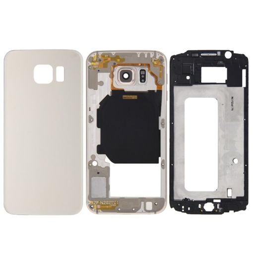 Galaxy S6/G920F Full Housing Cover (Gold) - 1
