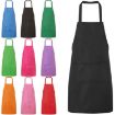 2PCS Kitchen Chef Aprons Cooking Baking Apron With Pockets - 2