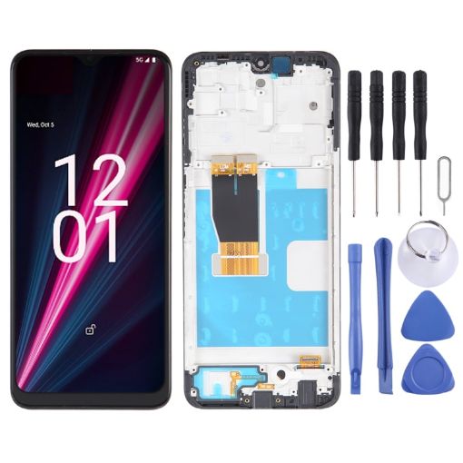 LCD Screen For T-Mobile Revvl 6 Pro Digitizer Full Assembly - 1