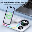 30W 4 in 1 Wireless Charger - Black | Fast Charging - 4