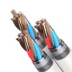 USAMS PD 100W 6 in 1 Fast Charge Data Cable 1.2m Beige - 4