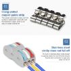 2pcs SPL-62 Colorful Quick Line Terminal Multi-Function Wire Connection Terminal - 4