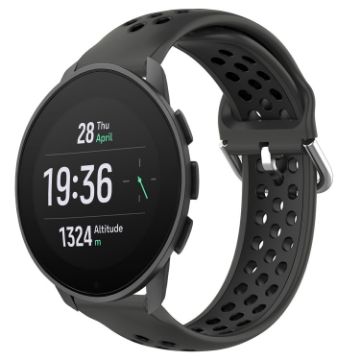 Suunto 9 Peak Pro 22mm Black Silicone Watch Band - 1