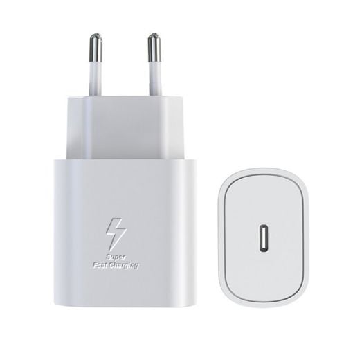 Samsung TA800 PD/PPS 25W Type-C Charger - EU Plug (White) - 1