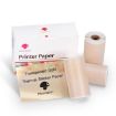 Phomemo M02 Thermal Label Paper 3 Rolls - 50mm - Black Letter on Gold Powder Background - 1
