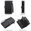Baellerry Casual Wallet Long Clutch Tri-fold Wallet for Men - 3
