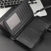 Baellerry Casual Wallet Long Clutch Tri-fold Wallet for Men - 5