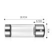 Portable Electrolyzed Water Cups Hydrogen-Rich Water Cups, 420ml Silver - 5