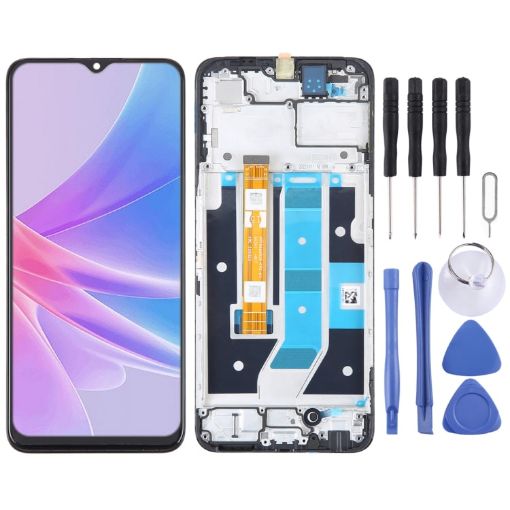 OEM LCD Screen For OPPO A58/A78 Digitizer Full Assembly With Frame - 1