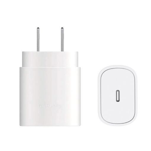 Samsung TA800 PD/PPS 25W Type-C Port Charger - US Plug (White) - 1