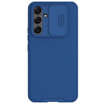 Samsung Galaxy A54 5G NILLKIN Black Mirror Pro Series Camshield PC Phone Case Blue - 1