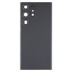 Samsung Galaxy S23 Ultra SM-S918 Glass Battery Back Cover with Camera Lens Cover - Black - 2