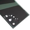 Samsung Galaxy S23 Ultra SM-S918 Glass Battery Back Cover with Camera Lens Cover - Black - 5