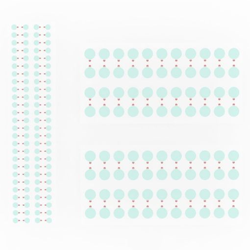 2UUL 1000pcs Phone Camera Protective Sticker Set for After Market Phone Repair - 1