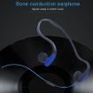Wire-Controlled Bone Conduction Headphone - Black - 5