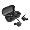 Y30 Wireless Bluetooth Headset 5.0 In-Ear Mini Earphone Black - 1