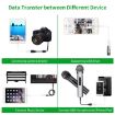 USB Female to 8pin Male OTG Adapter Cable, iOS 10.2 Support, 18cm White - 7