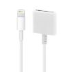 8 Pin Male to 30 Pin Female Sync Data Cable Adapter - 14cm White - 1