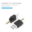 iPod Shuffle USB Data Dock Charger Adapter - 4.6cm White - 3