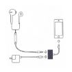 GL011 2 in 1 Audio Charging Adapter - White - 5