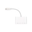 NK-103C 4 In 1 8 Pin to HDMI Converter Adapter - White - 2