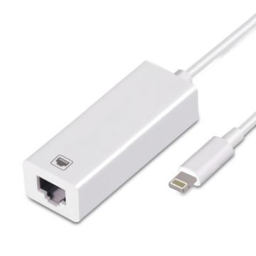 NK-107 A1 Micro Ethernet Network Card Adapter 8 Pin Charging Female Ports - 1