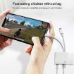NK-107 Pro 3 in 1 USB-C/Type-C + 8 Pin Male to USB + RJ45 Adapter - 8