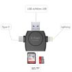 X-Flash R01 3 in 1 Card Reader - White - 5