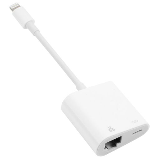 NK-1035H 2 in 1 8 Pin Male to 1000M Ethernet Adapter - 1