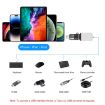 PULUZ USB-C/Type-C to 8 Pin OTG Adapter - Black - 5