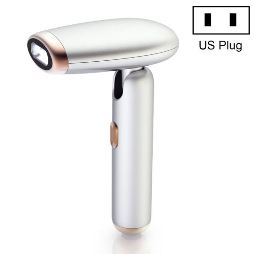 Picture of Home Portable Foldable Hair Removal Device IPL Photon Skin Rejuvenation Shaver, Colour: Moon White Ordinary (US Plug)