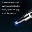 BD-9400 Electric Nose Hair Device Set - Black - 4