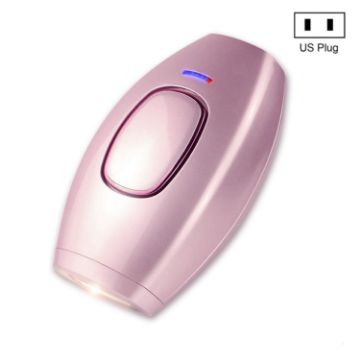 Portable Laser IPL Hair Removal Device - UK Plug (Pink) - 1