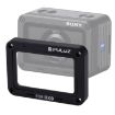 PULUZ Aluminum Alloy Flame + Tempered Glass Lens Protector for Sony RX0/RX0 II - 1